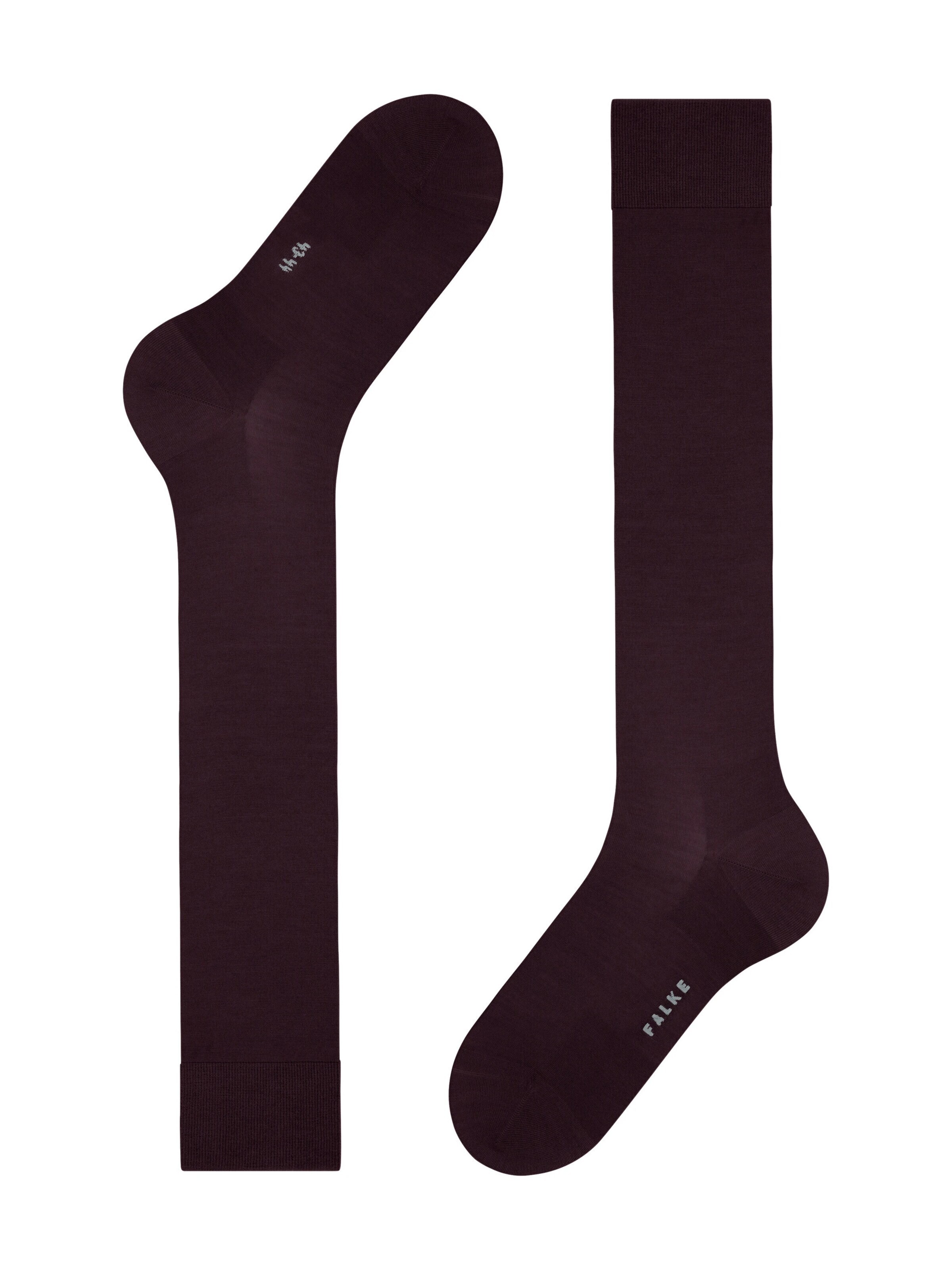 FALKE Knee High Socks 'ClimaWool' in Red