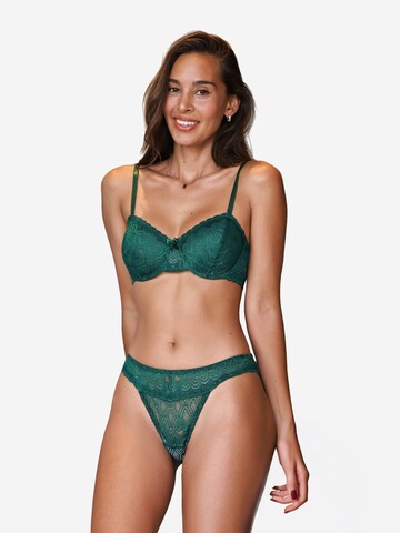 Cupshe Bustier Wäsche-Sets in Grün: Vorderseite