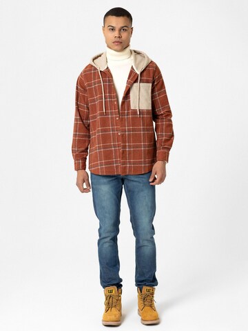 Williot Regular fit Between-Season Jacket 'Moreno' in Red