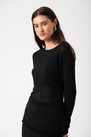 SOAKED IN LUXURY Sweater 'SLTine' in Black