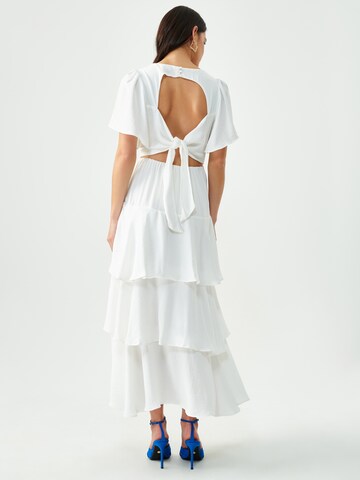 Sável Sukienka 'VALARIE' w kolorze biały: tył