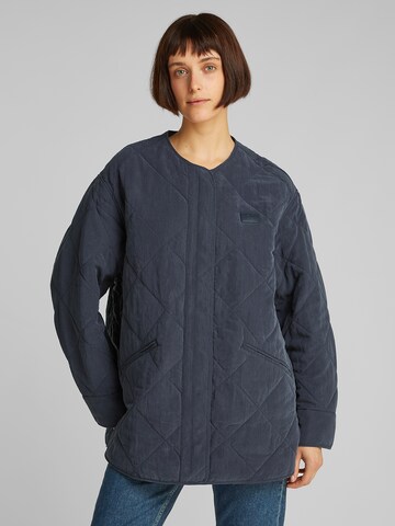 Calvin Klein Jeans Tussenjas in Blauw: voorkant