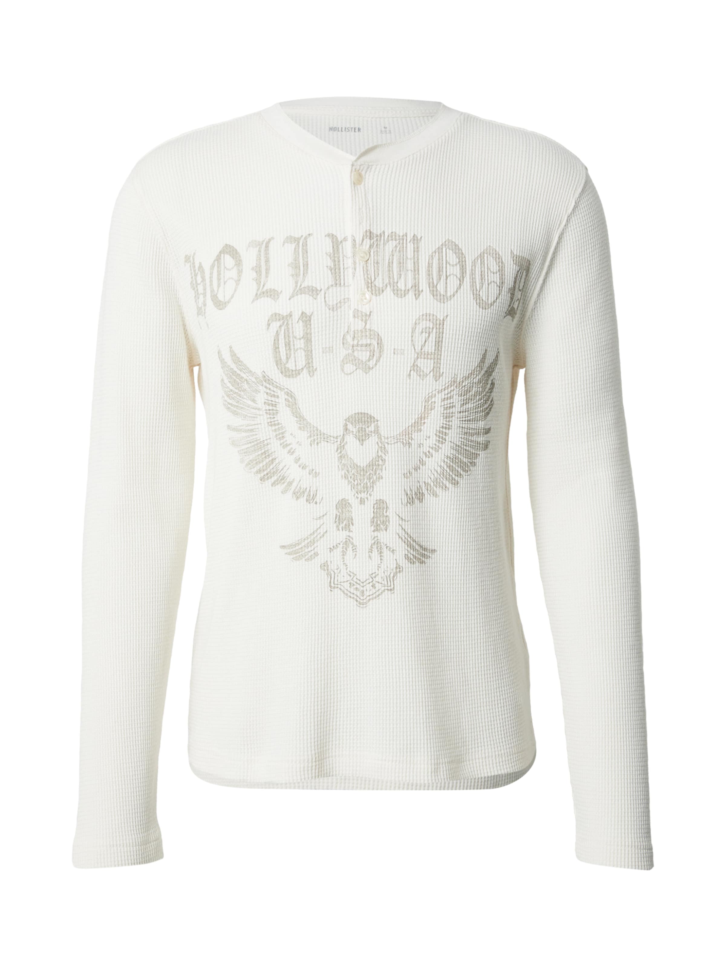 HOLLISTER Shirt in White: front