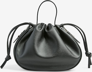 PIECES - Bolso saco en negro: frente