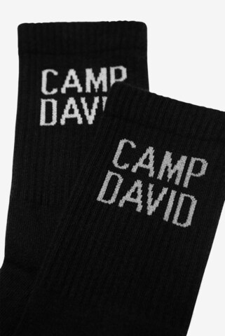 CAMP DAVID Socks in Black
