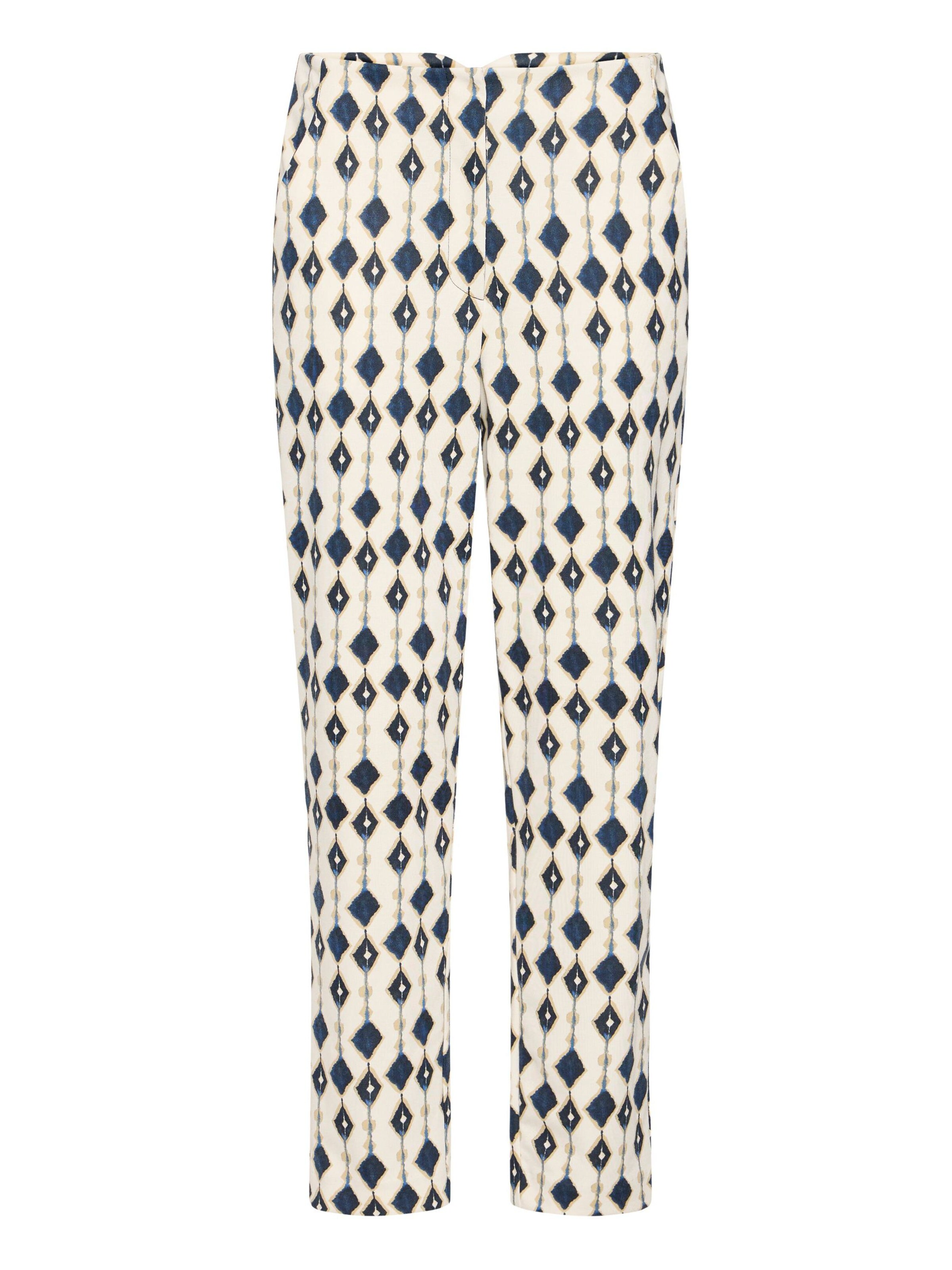 ICHI Broek 'ICHKate' in Beige: voorkant