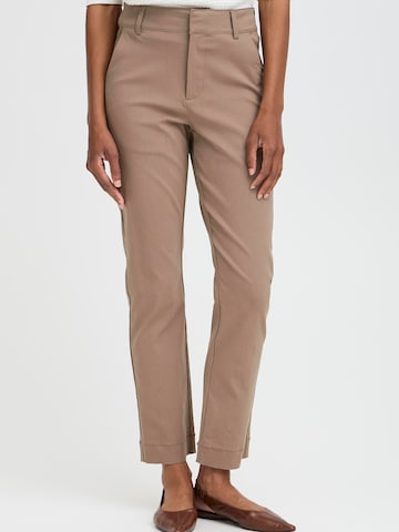 b.young - regular Pantalón 'BYDIXI' en marrón: frente