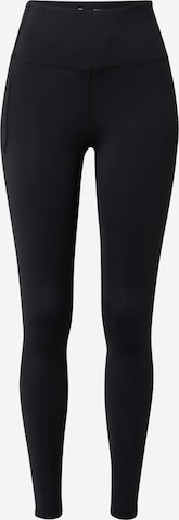 UNDER ARMOUR Športne hlače 'Meridian' | črna barva: sprednja stran