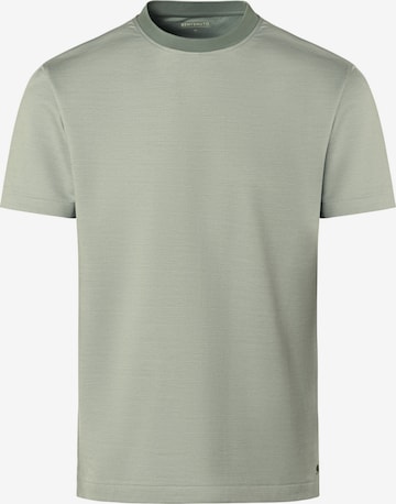 BENVENUTO T-Shirt 'Amadeo', Model ist 186 cm groß und trägt Größe M in Grün: Vorderseite