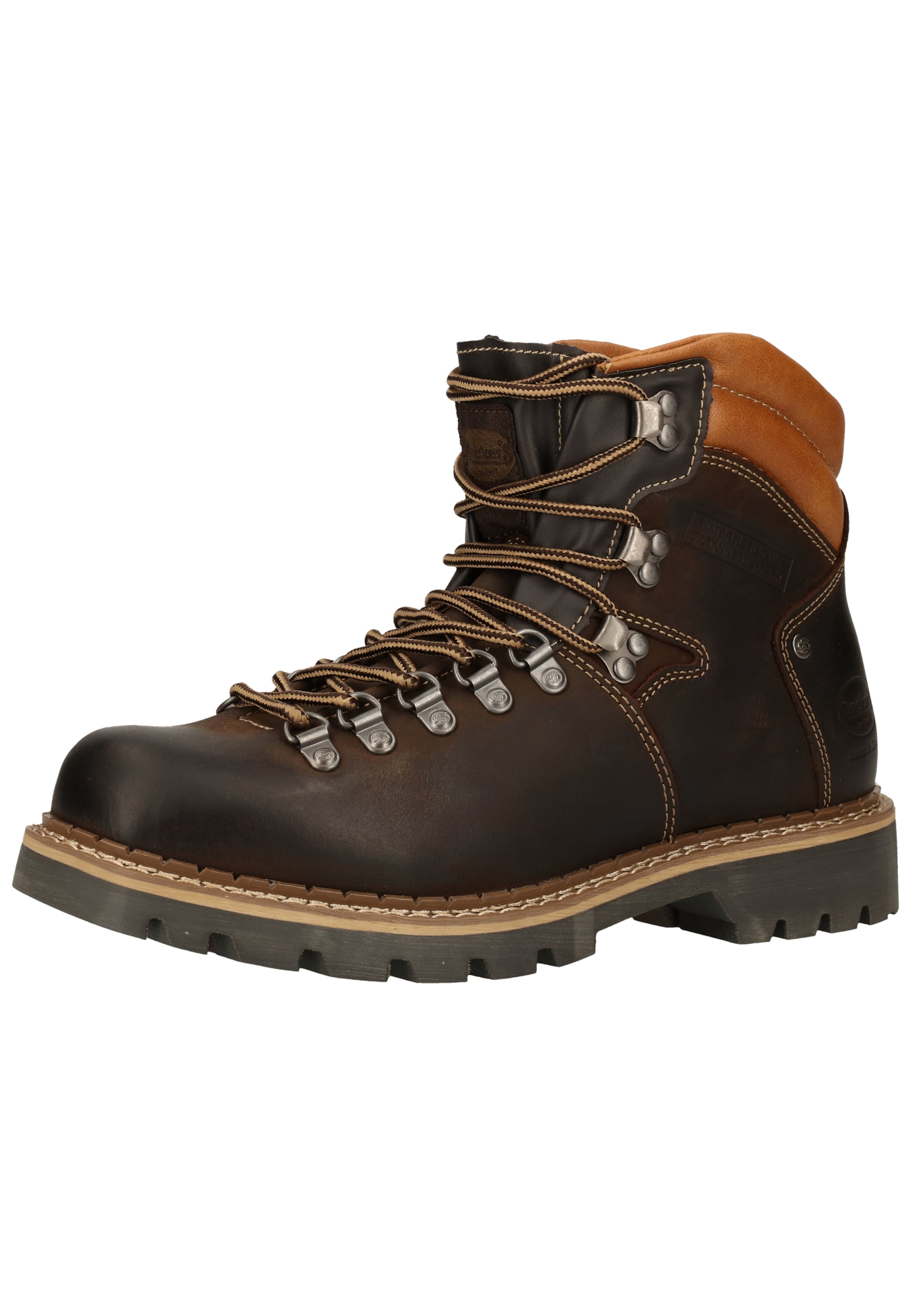 Dockers by Gerli - Botas com atacadores em castanho: frente