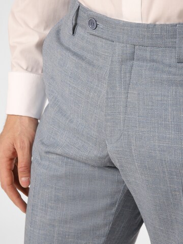 CG CLUB OF GENTS Slim fit Pleated Pants 'Paco' in Blue