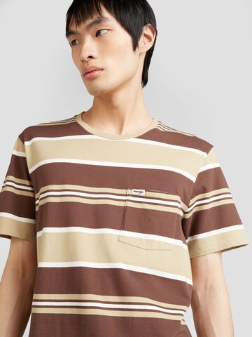 WRANGLER T-Shirt in Beige