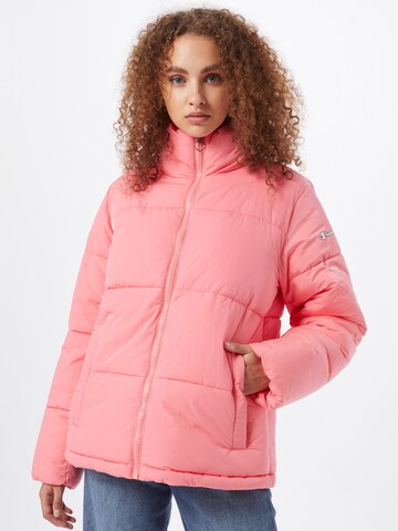 Champion Authentic Athletic Apparel - Chaqueta de invierno en rosa: frente