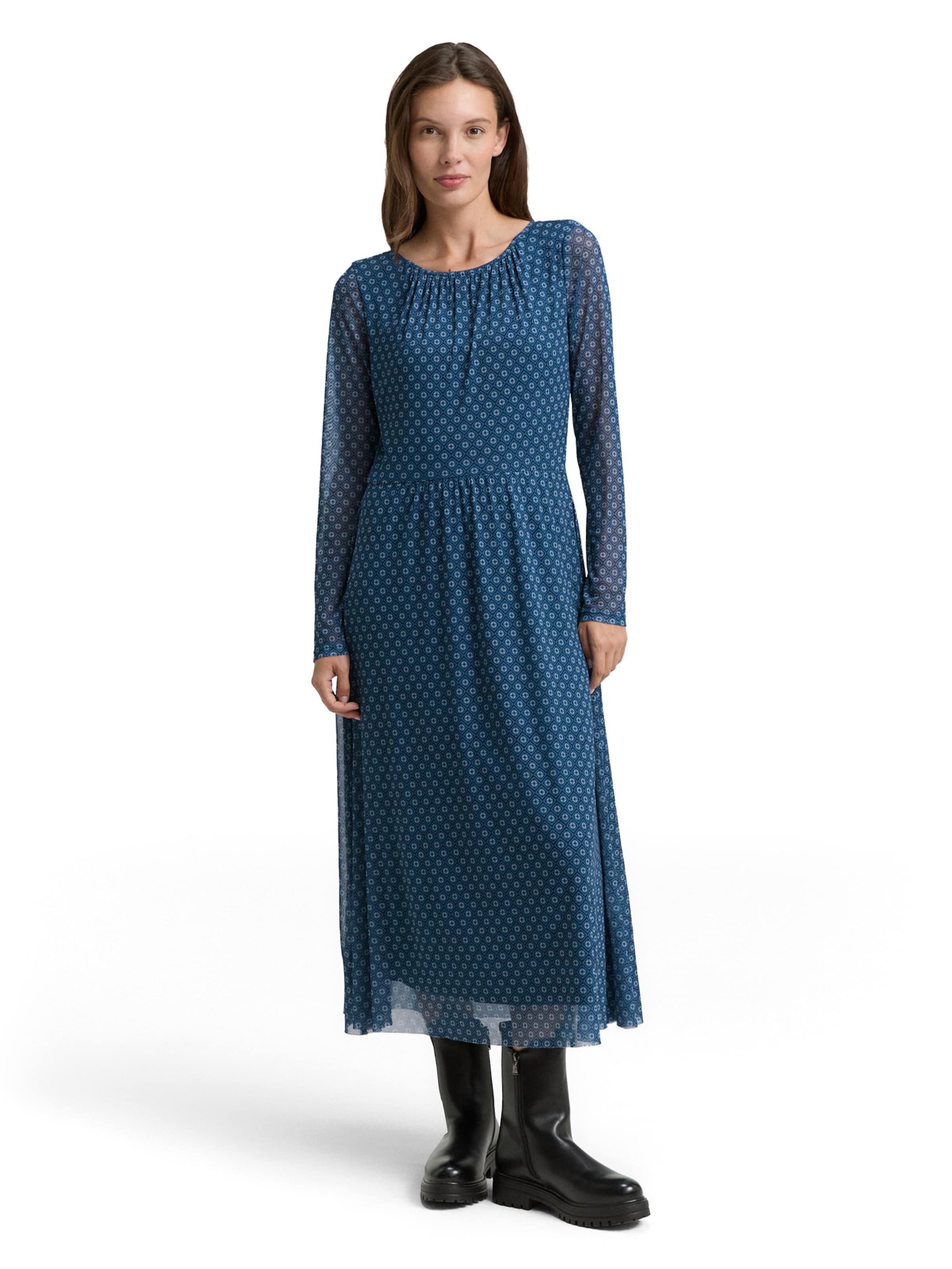 TOM TAILOR Kleid in Blau: Vorderseite