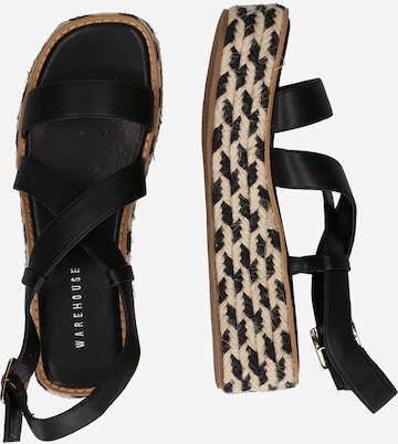 Warehouse Sandals in Black