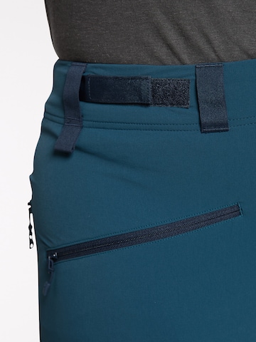 Haglöfs Slimfit Outdoorhose 'Rugged Slim' in Blau