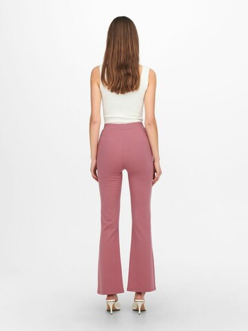 JDY Bootcut Broek 'JDYPretty' in Roze