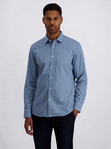 PIERRE CARDIN Regular Fit Hemd im Modern Fit in Blau: Vorderseite
