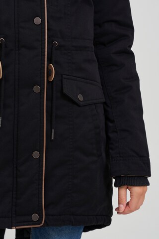 Oxmo Winterparka 'ANNA' in Zwart