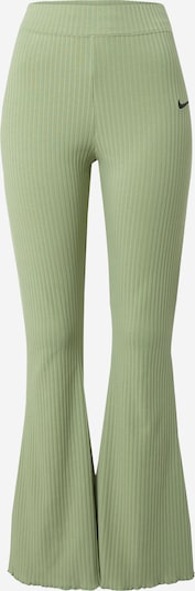 Nike Sportswear Hose in hellgrün / schwarz, Produktansicht
