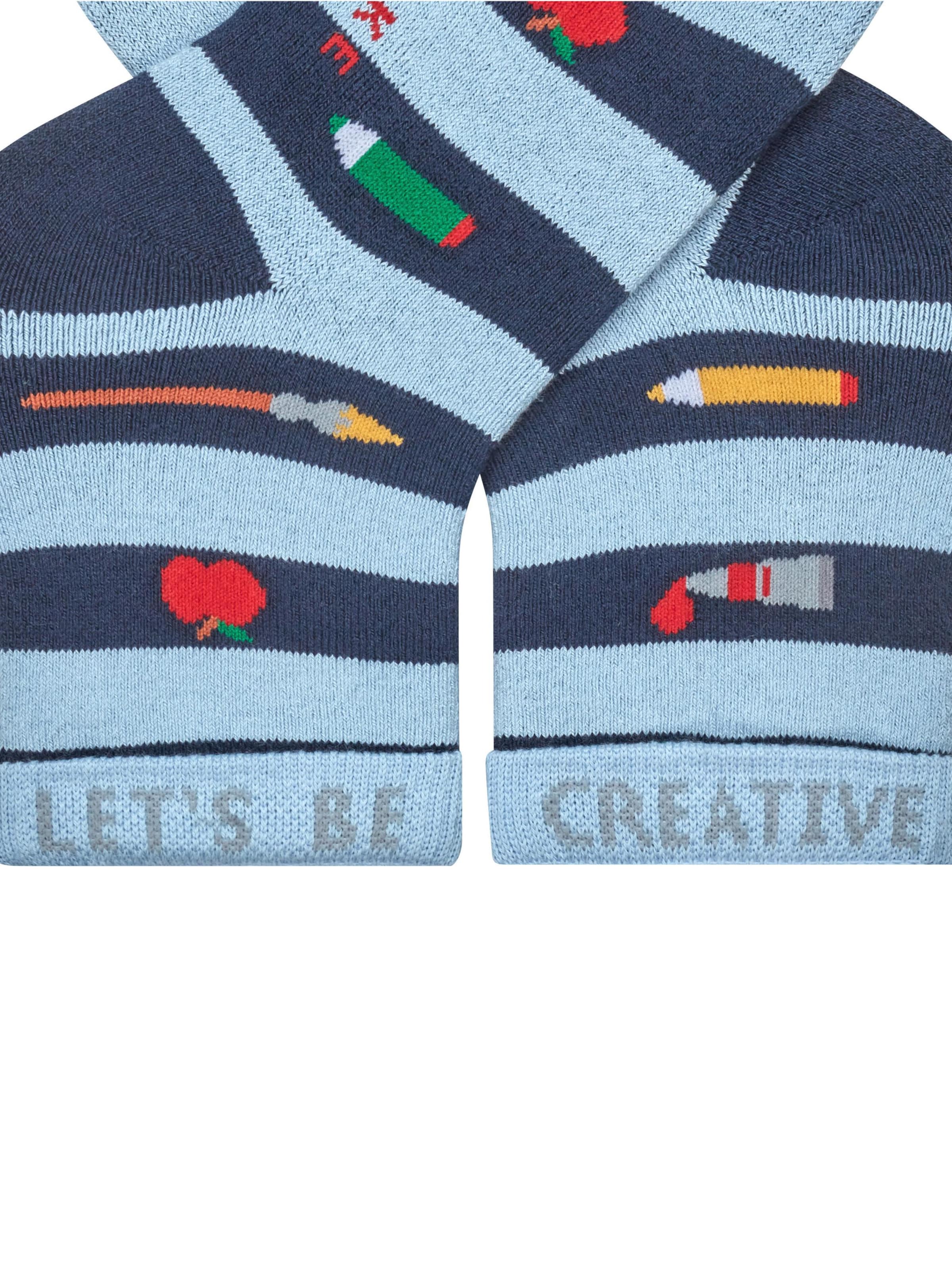 FALKE Socks 'School Supplies' in Blue
