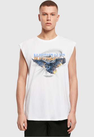 MJ Gonzales Shirt 'Eagle V.2' in Wit: voorkant