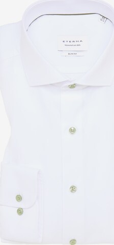 ETERNA Slim fit Zakelijk overhemd 'Cover' in Wit