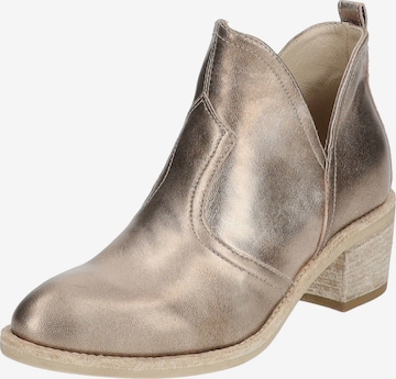Nero Giardini Ankle Boots in Gold: predná strana