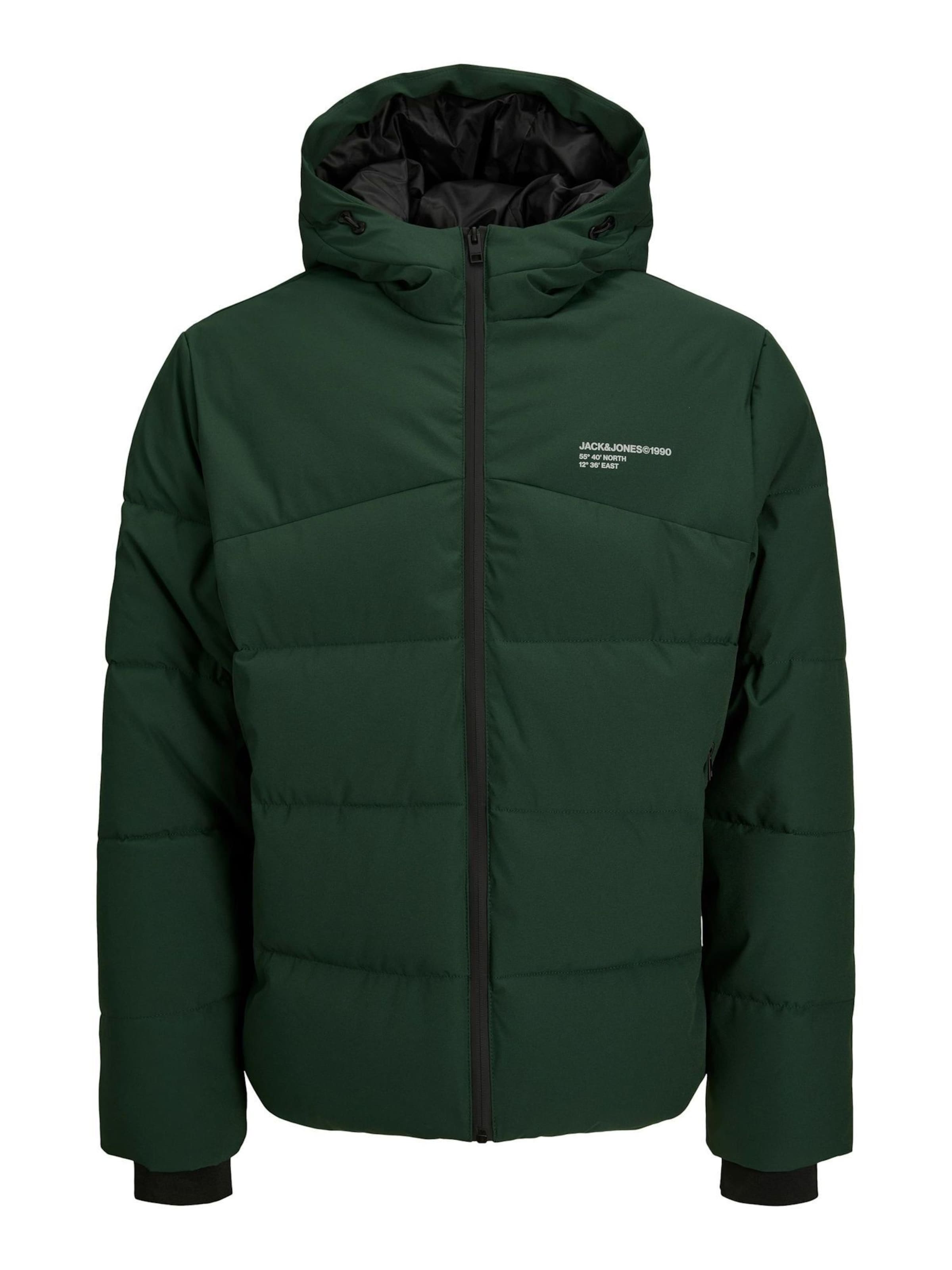 JACK & JONES Jacke 'Flow' in Grün: Vorderseite