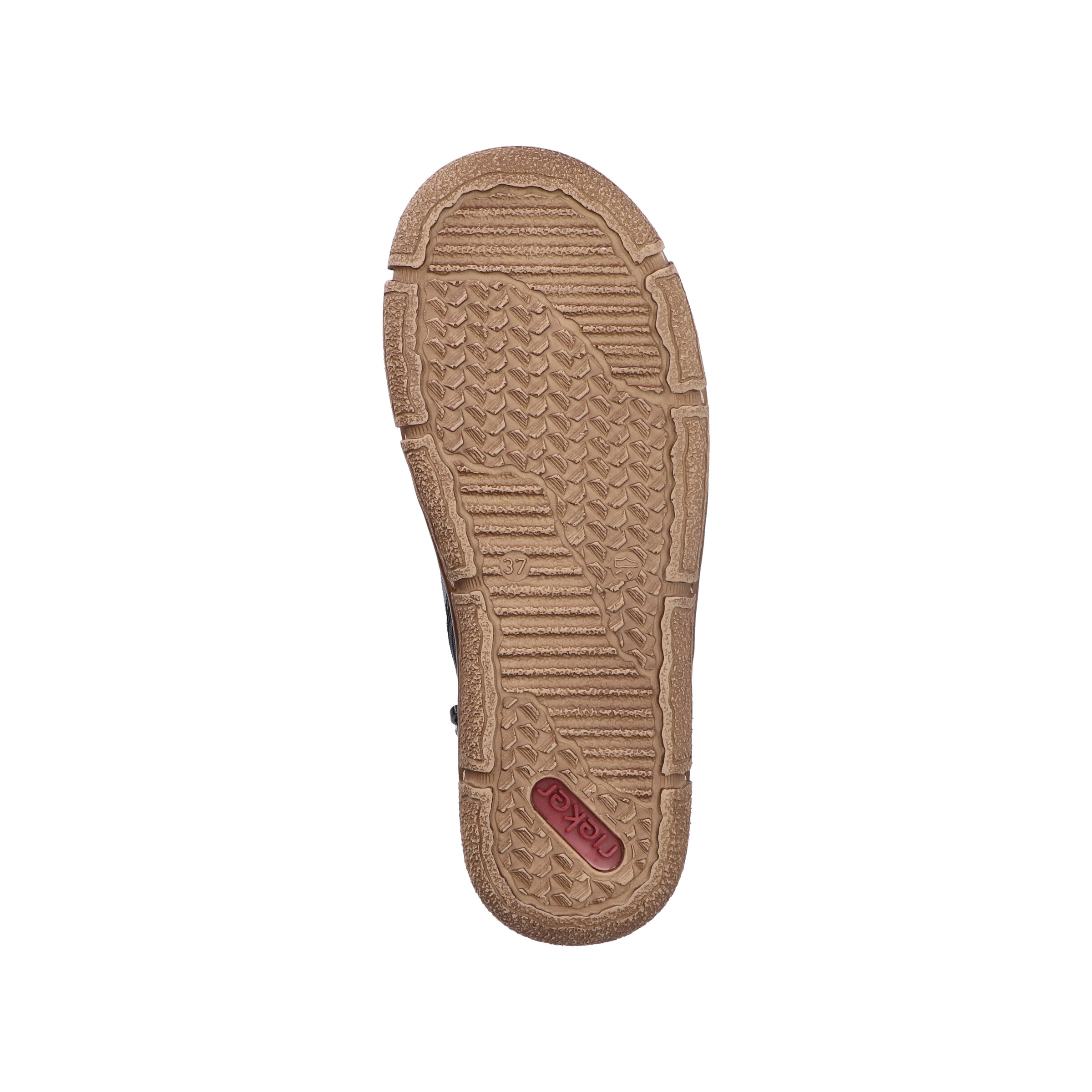 Rieker Lace-Up Ankle Boots in Green