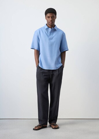 MANGO MAN Poloshirt 'Bay' in Blau
