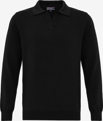 Felix Hardy Sweater in Black: front