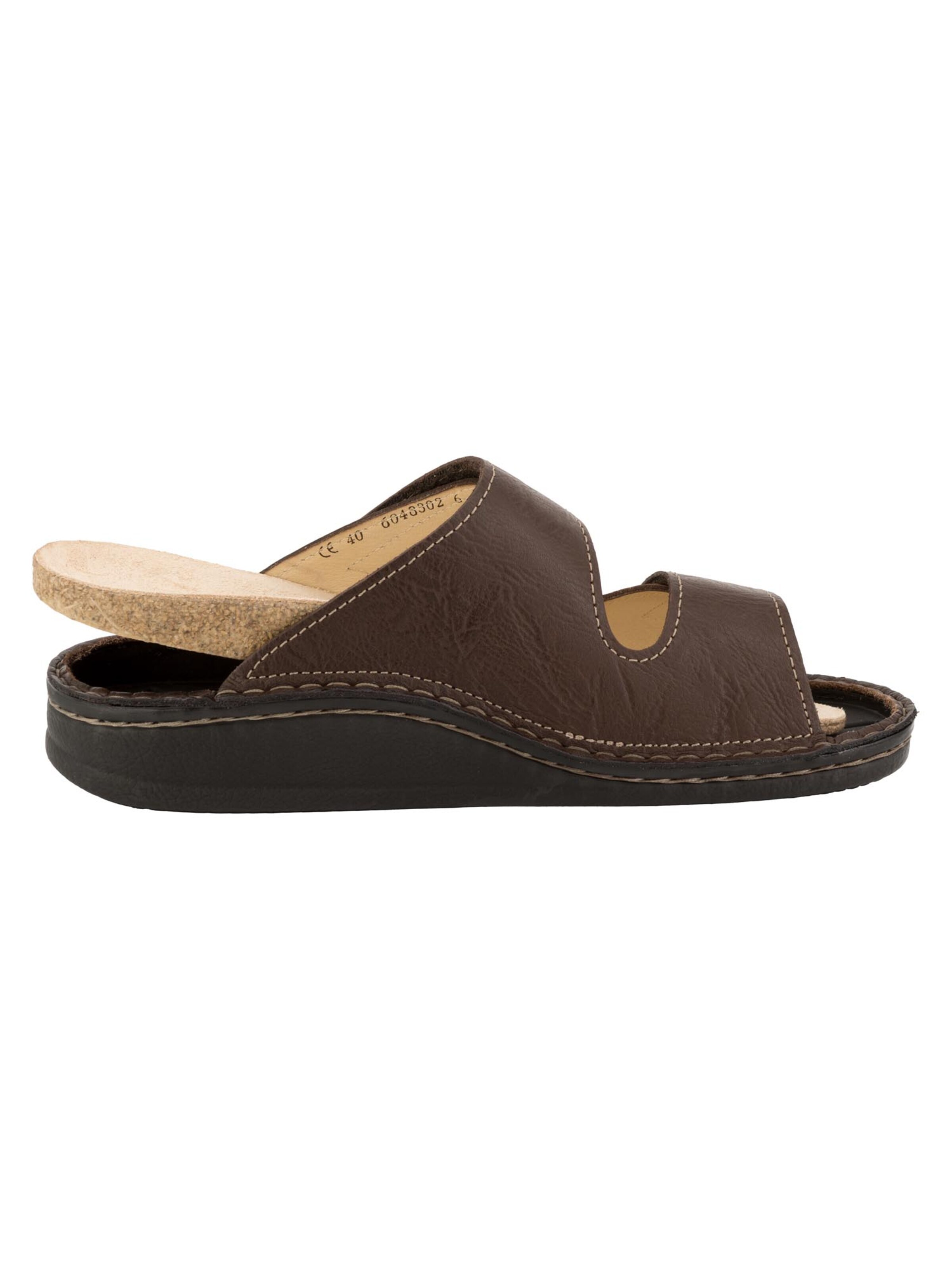 Finn Comfort Mules 'RIAD' in Brown