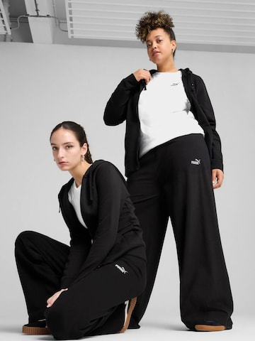 PUMA - regular Pantalón deportivo 'Puma Ess Small No. 1 Logo High-waist Straight' en negro