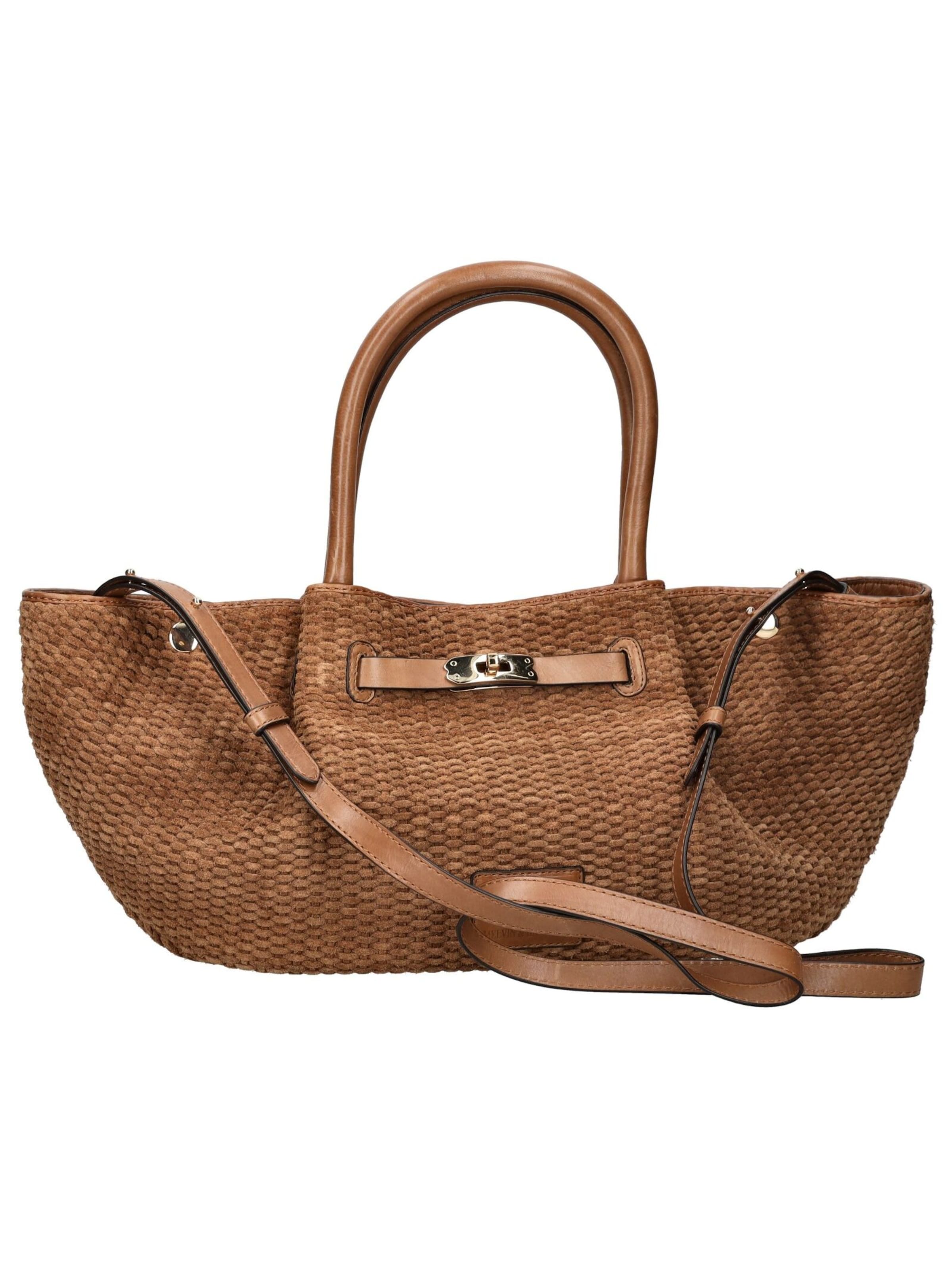 MELVIN & HAMILTON Handtas in Bruin: voorkant