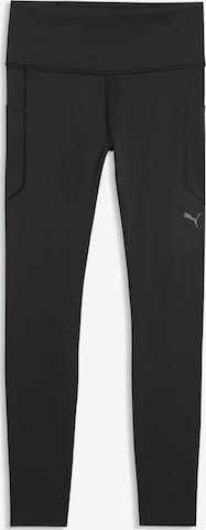 Skinny Pantalon de sport PUMA en noir : devant