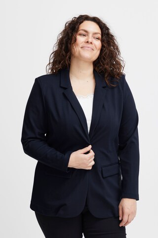 Fransa Curve - Blazer en azul: frente