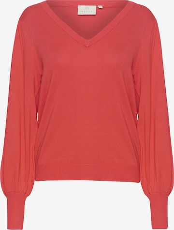 Pull-over 'Lizza' Kaffe en rouge : devant