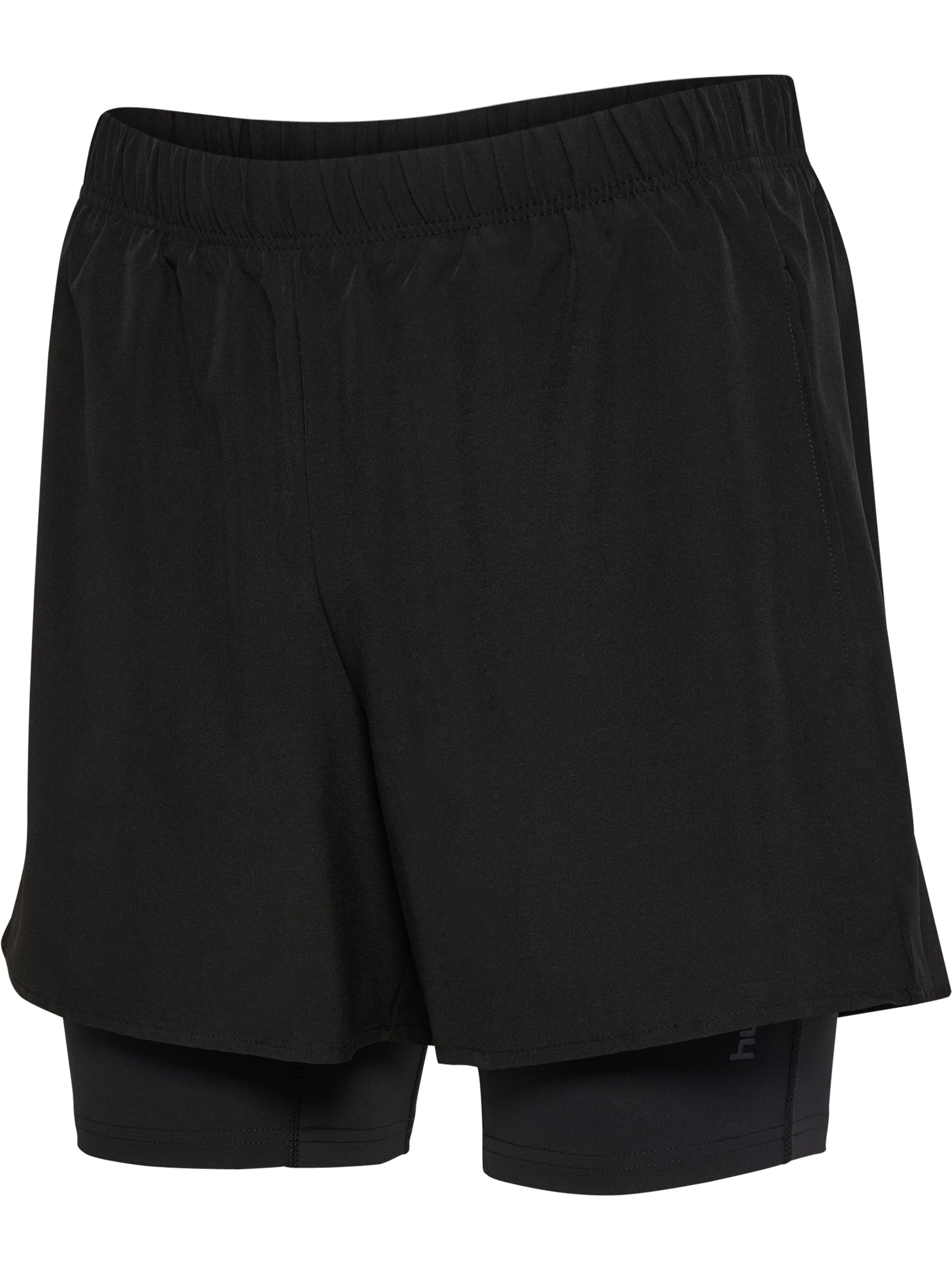Regular Pantalon de sport Hummel en noir