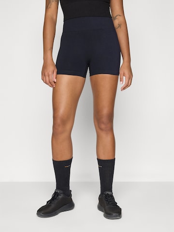 ICANIWILL Skinny Spodnie sportowe 'Define Seamless' w kolorze czarny: przód