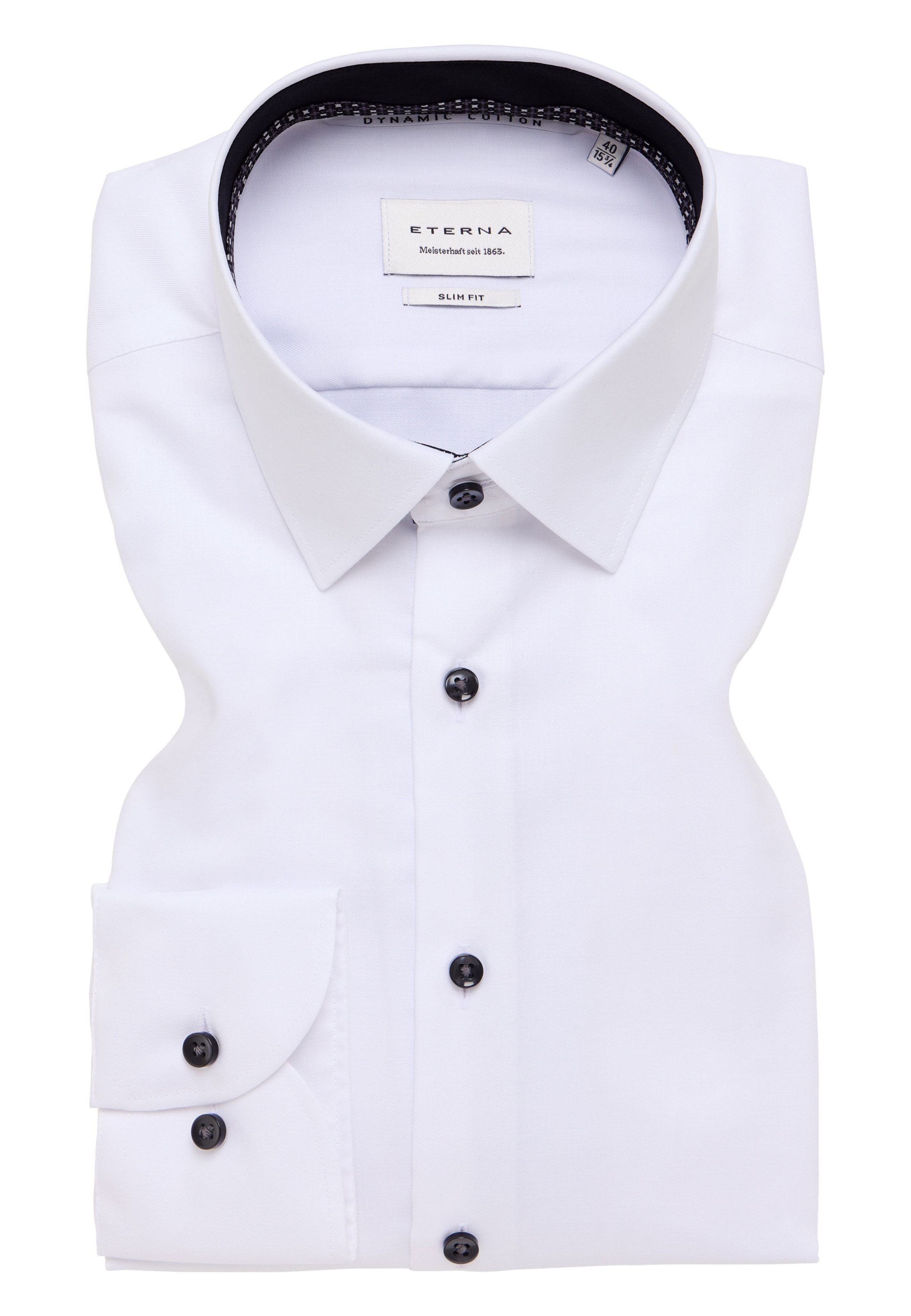 ETERNA Slim fit Zakelijk overhemd in Wit