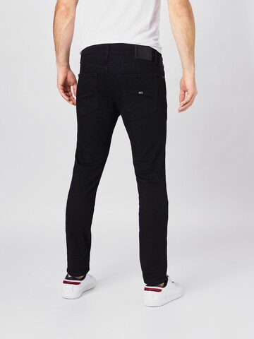 Tommy Jeans Skinny Kavbojke | črna barva