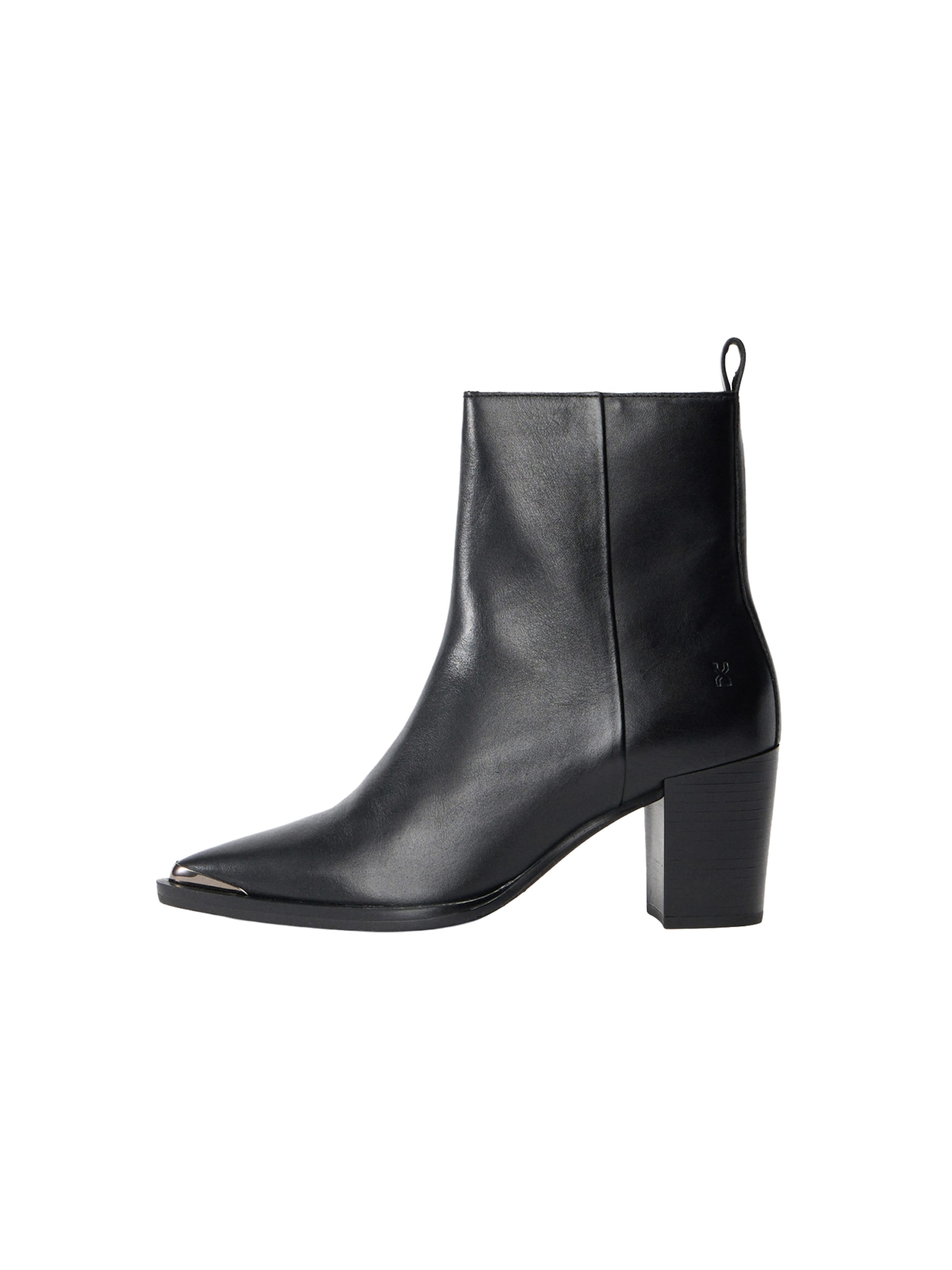 BRONX Ankle Boots in Black: front