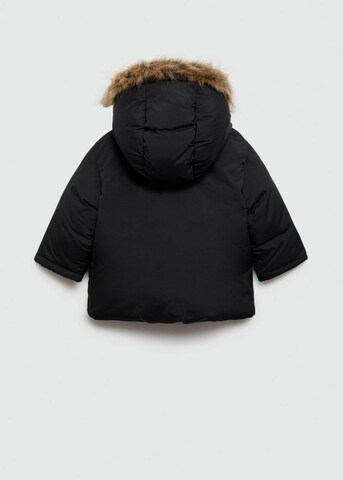 MANGO KIDS Winterjas 'Denmark' in Zwart