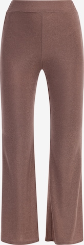 rožinė faina Kliošinis Kelnės: priekis