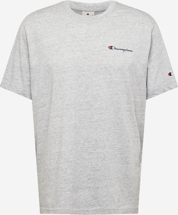 Champion Authentic Athletic Apparel T-Shirt in Grau: Vorderseite