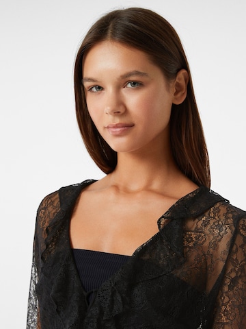 Bershka Blouse in Black