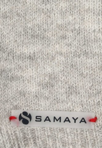 SAMAYA Scarf 'Oura' in Silver