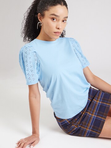 VILA - Camiseta 'VIMerry' en azul: frente