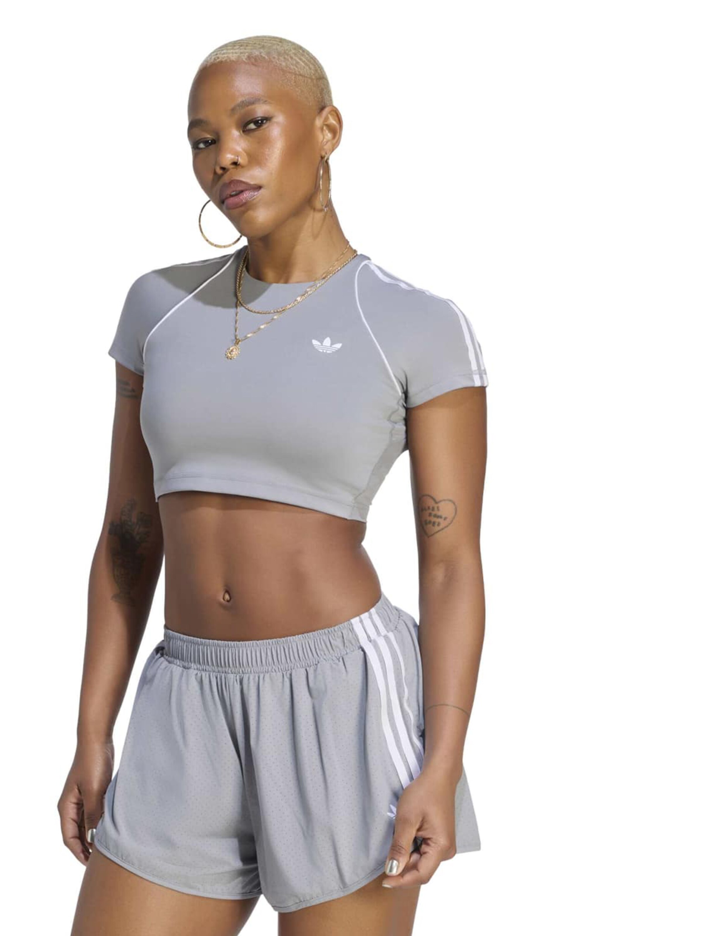 ADIDAS PERFORMANCE Performance shirt in Grey: front